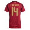 Belgien Dodi Lukebakio #14 Heimtrikot EM 2024 Kurzarm
